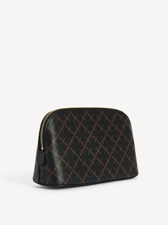Beauty Bags Women By Malene Birger Bae Small Cosmetics Case Dark Chokolate