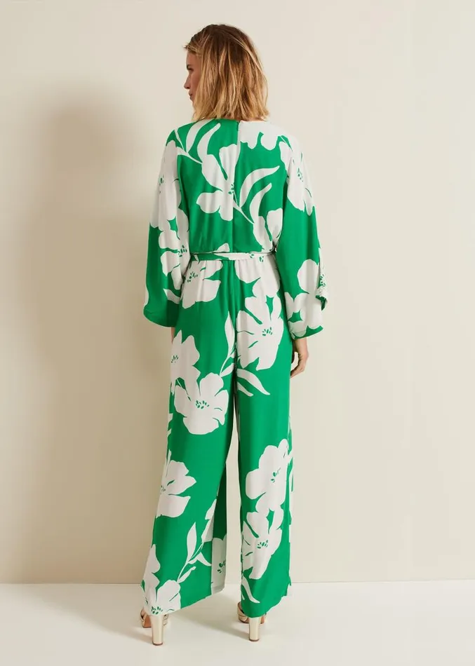 Bernice Print Jumpsuit Multicoloured Women Phase Eight Dresses