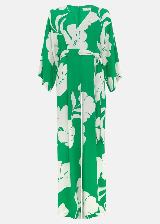 Bernice Print Jumpsuit Multicoloured Women Phase Eight Dresses
