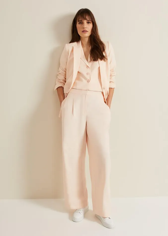 Bianca Peach Waistcoat Coral Women Phase Eight Jackets