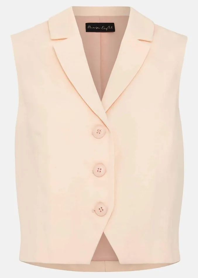 Bianca Peach Waistcoat Coral Women Phase Eight Jackets