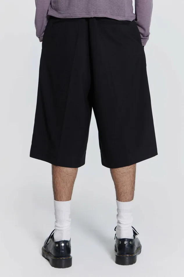 Black Goliath Tailored Shorts Black Men Jaded London Shorts and Jorts