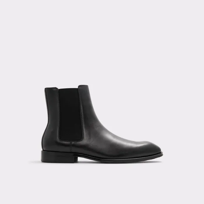 Blackrock Black Leather Smooth Men ALDO Boots