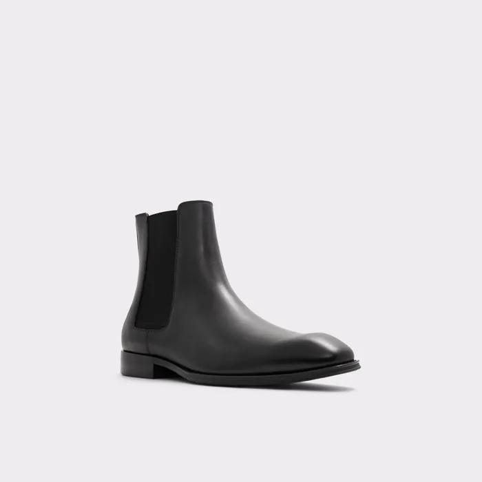 Blackrock Black Leather Smooth Men ALDO Boots