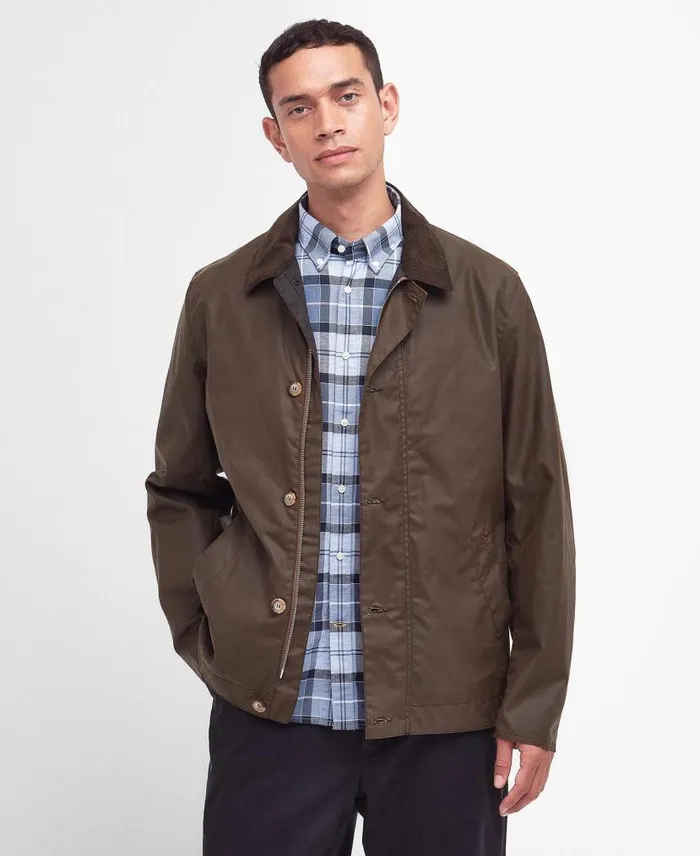 Blakewood Waxed Jacket Classic Navy Men Barbour Waxed Jackets