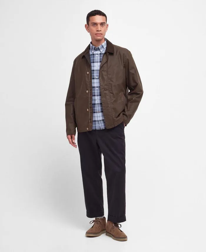 Blakewood Waxed Jacket Classic Navy Men Barbour Waxed Jackets