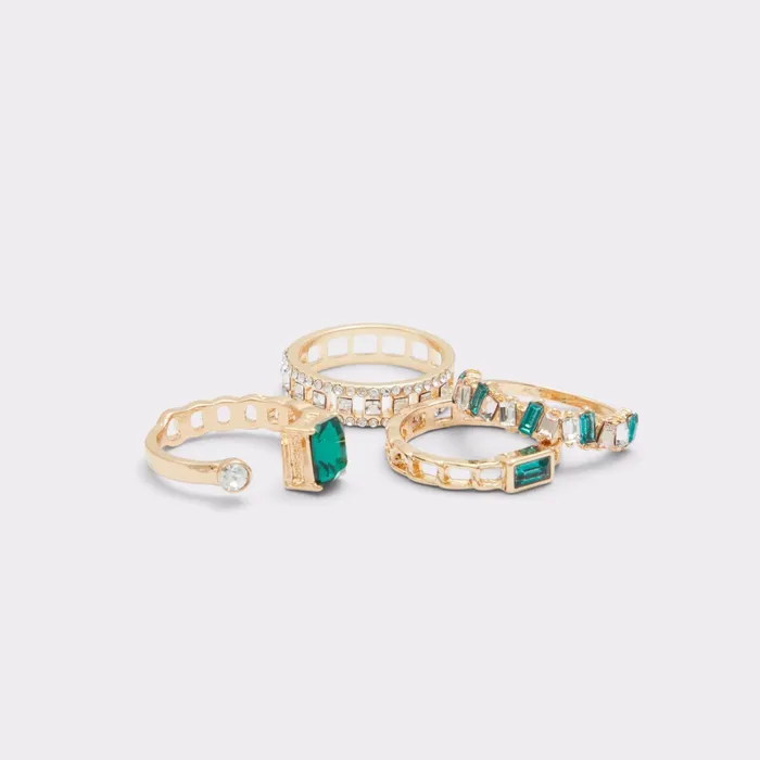 Blingr Dark Green Women ALDO Rings