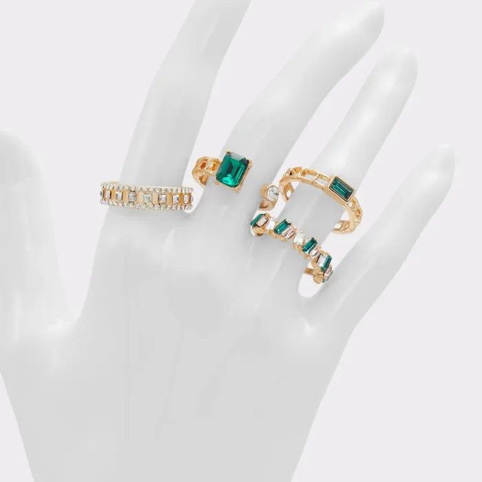 Blingr Dark Green Women ALDO Rings