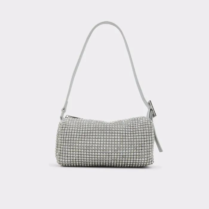 Blinglounax Silver Women ALDO Shoulder Bags