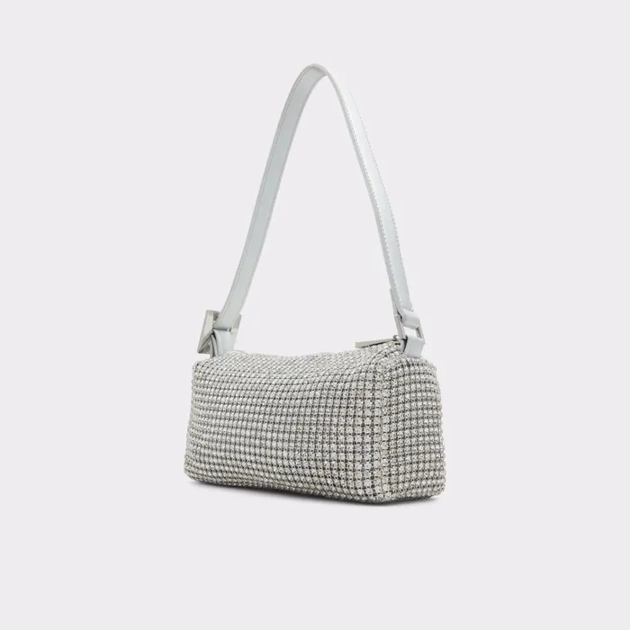 Blinglounax Silver Women ALDO Shoulder Bags