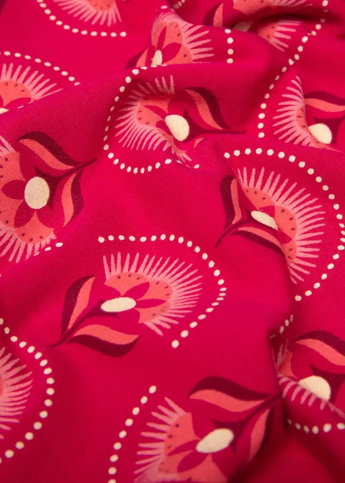 Blutsgeschwister Autumn Dress Hot Knot Red Women Dresses