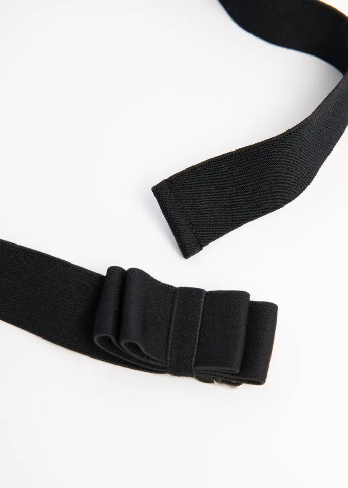 Blutsgeschwister Belt Fantastic Elastic Bow Black Women Other Accessoires