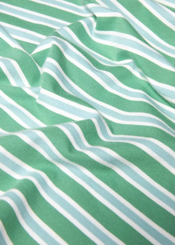Blutsgeschwister Breton Shirt Oh Marine Green Women Tops
