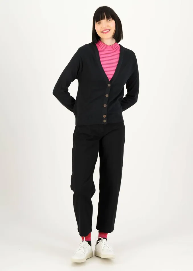 Blutsgeschwister Cardigan Bold At Heart Black Women Cardigans