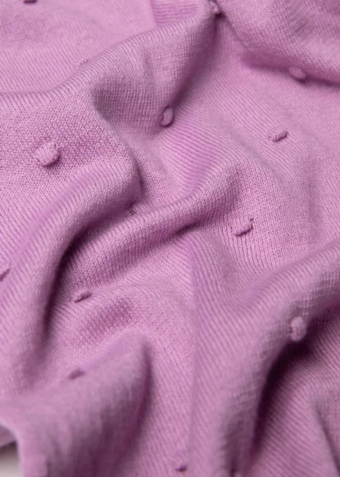 Blutsgeschwister Cardigan Knot Hop Purple Women Cardigans