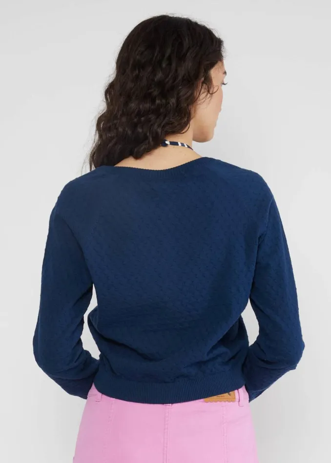 Blutsgeschwister Cardigan Sweet Knit Blue Women Cardigans