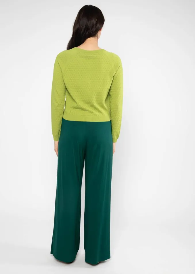 Blutsgeschwister Cardigan Sweet Knit Green Women Cardigans