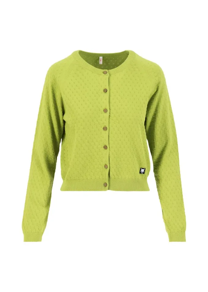 Blutsgeschwister Cardigan Sweet Knit Green Women Cardigans