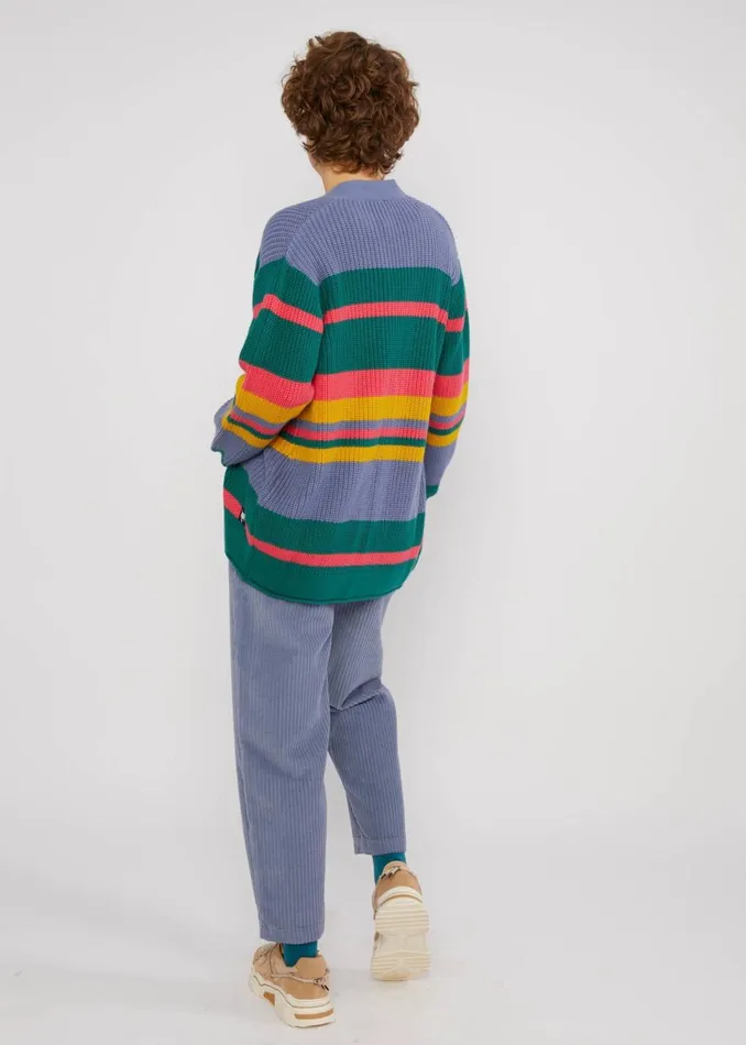 Blutsgeschwister Cardigan Yes We Cardy Blue Women Cardigans