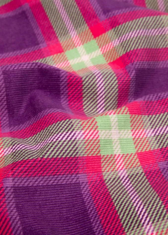 Blutsgeschwister Corduroy Pants Deedericksbockers Purple Women Trousers