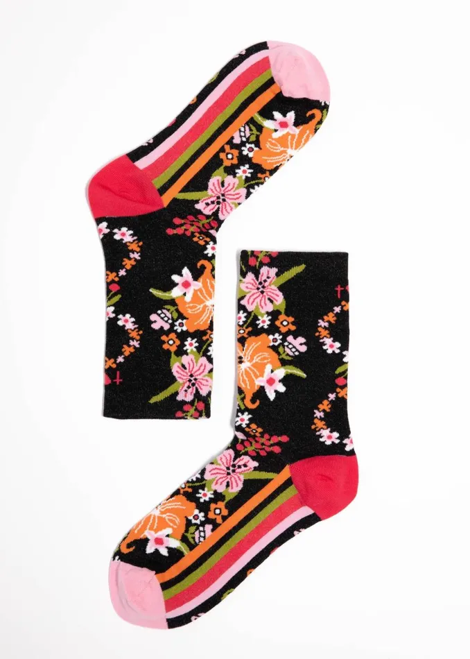 Blutsgeschwister Cotton Socks Sensational Steps Black Women Other Accessoires