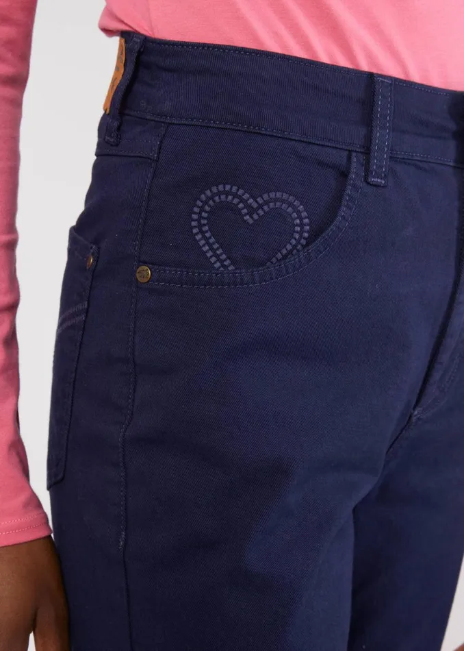 Blutsgeschwister Flares Yes We Flare Blue Women Trousers