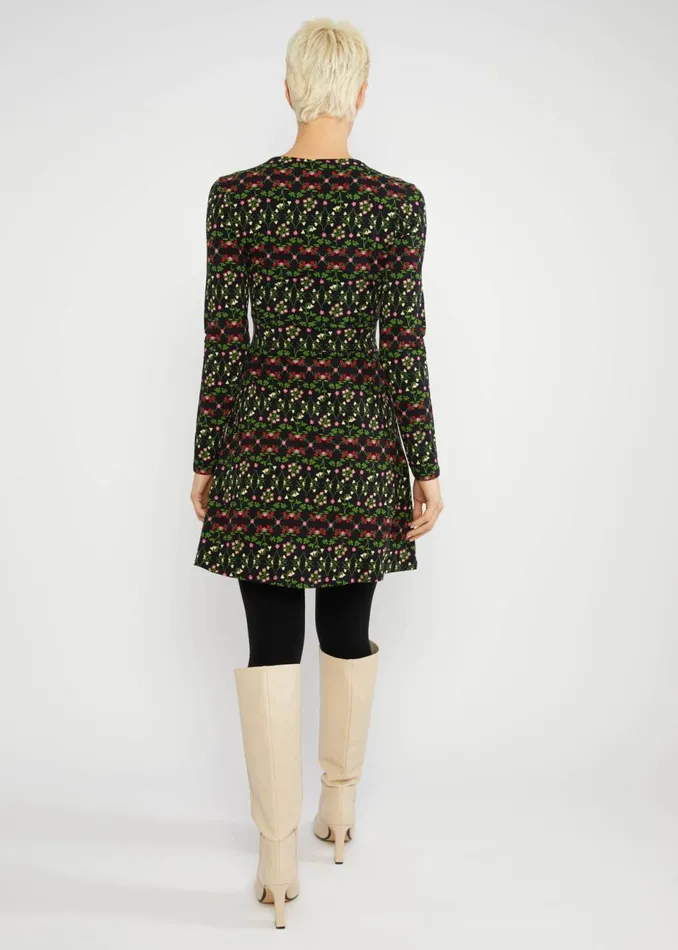 Blutsgeschwister Jersey Dress Hootchy Kootchy Petite Black Women Dresses