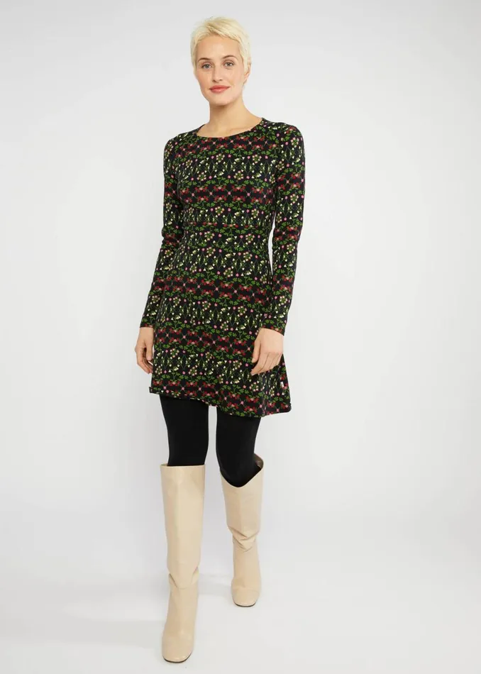 Blutsgeschwister Jersey Dress Hootchy Kootchy Petite Black Women Dresses