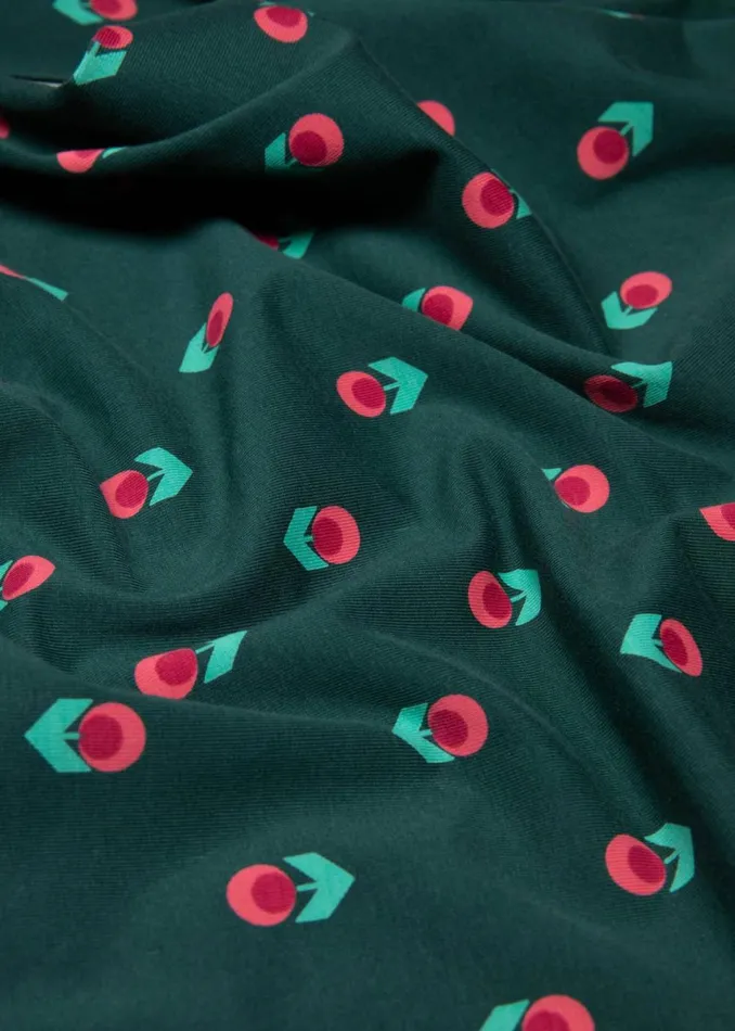 Blutsgeschwister Jersey Dress Shake Rattle And Roll Green Women Dresses