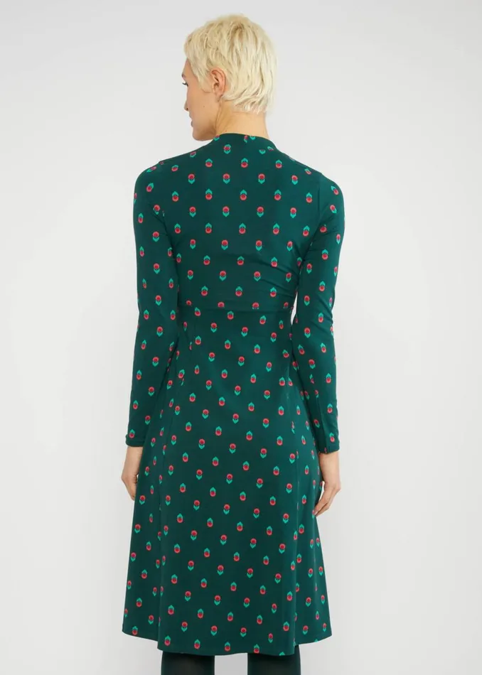 Blutsgeschwister Jersey Dress Shake Rattle And Roll Green Women Dresses