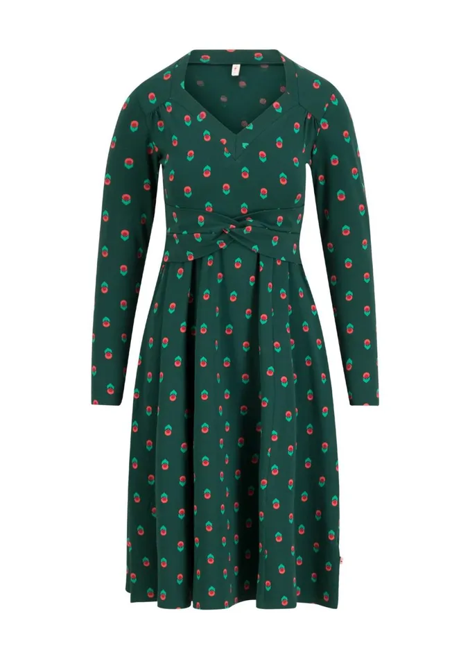 Blutsgeschwister Jersey Dress Shake Rattle And Roll Green Women Dresses