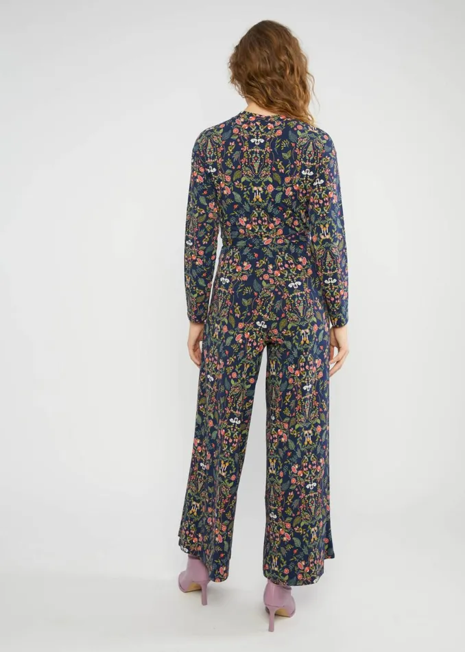 Blutsgeschwister Jumpsuit Hello Fritjes Cozy Blue Women Trousers
