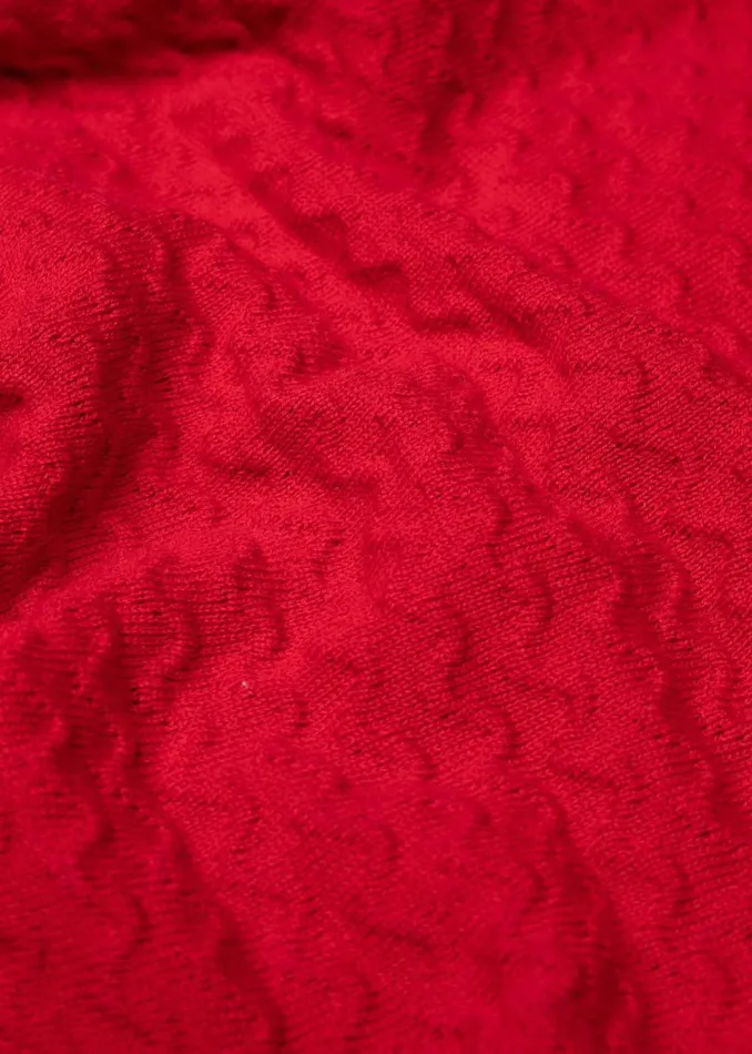 Blutsgeschwister Knitted Jumper Chic Promenade Red Women Knitted Jumpers