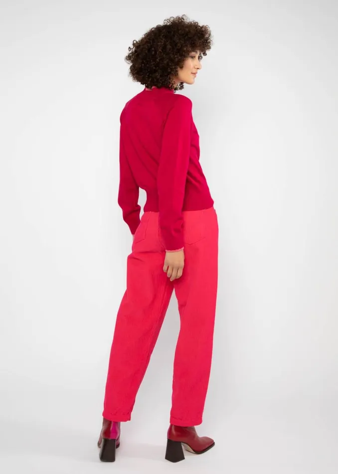 Blutsgeschwister Knitted Jumper Delicious Minds Red Women Knitted Jumpers