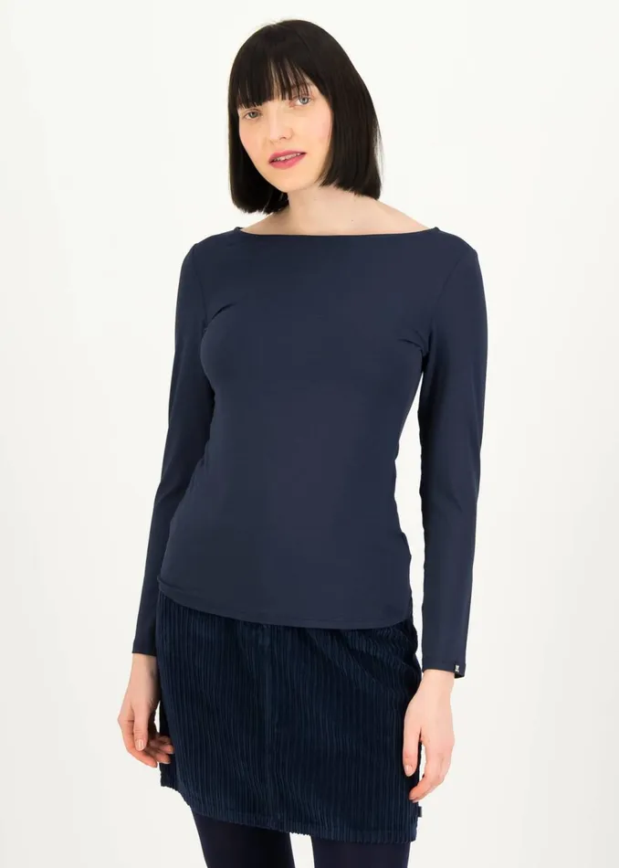 Blutsgeschwister Longsleeve Sweet Sailorette Blue Women Tops