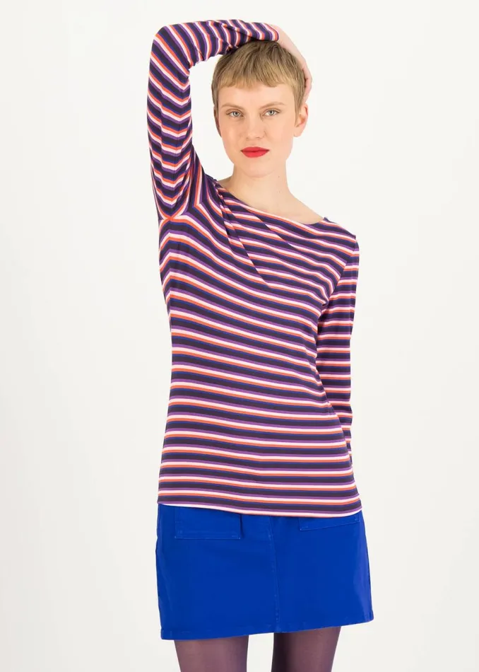 Blutsgeschwister Longsleeve Sweet Sailorette Purple Women Tops