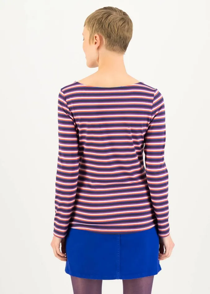 Blutsgeschwister Longsleeve Sweet Sailorette Purple Women Tops