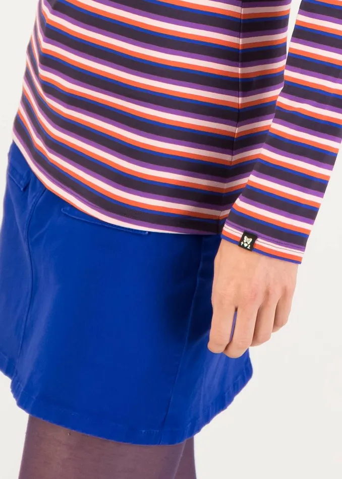 Blutsgeschwister Longsleeve Sweet Sailorette Purple Women Tops