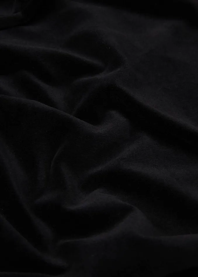 Blutsgeschwister Midi Dress Velvet Glamour Heart Black Women Dresses