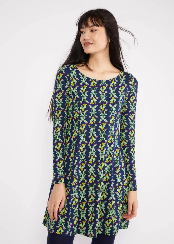 Blutsgeschwister Mini Dress Swing Lovers Blue Women Dresses