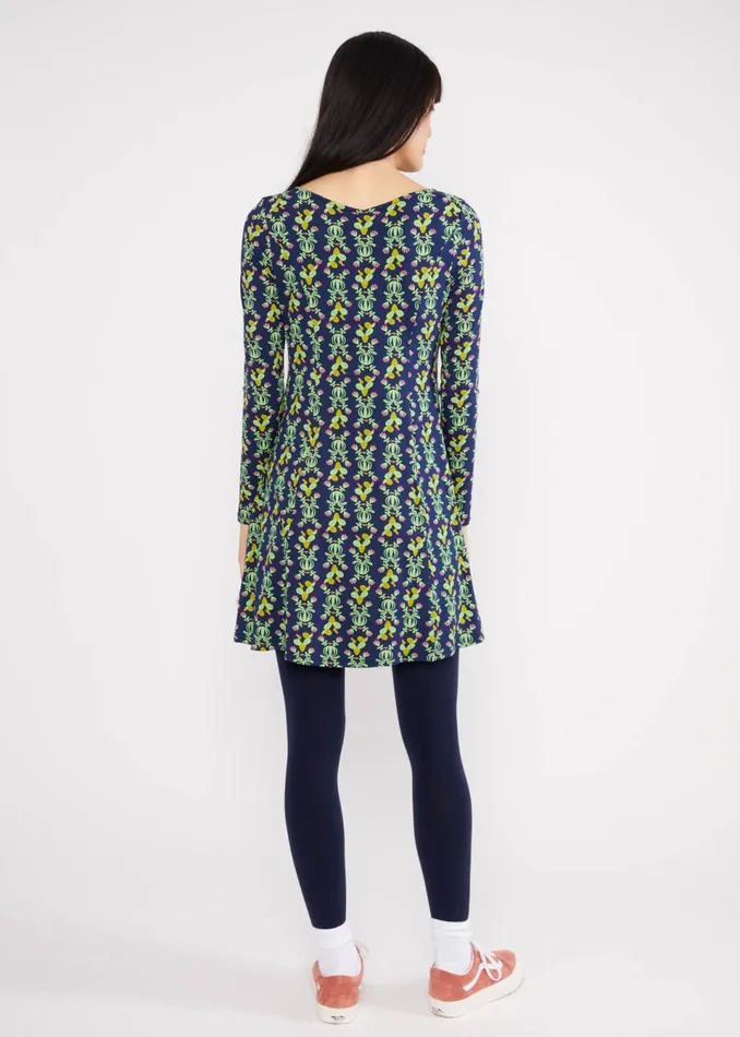 Blutsgeschwister Mini Dress Swing Lovers Blue Women Dresses