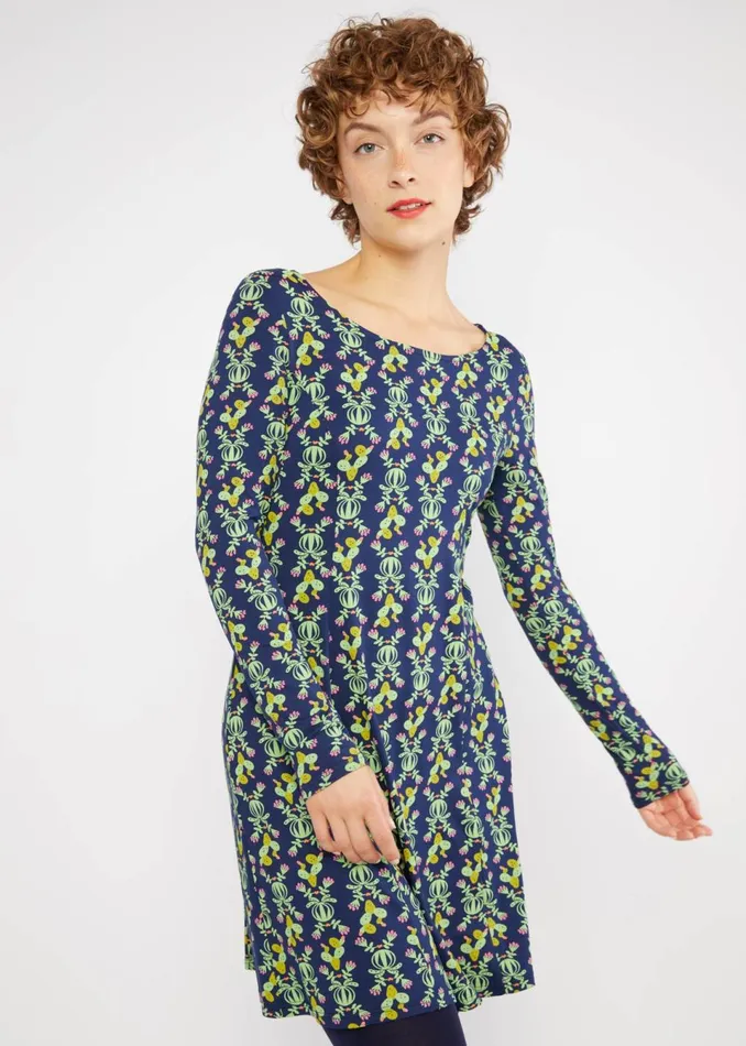 Blutsgeschwister Mini Dress Swing Lovers Blue Women Dresses
