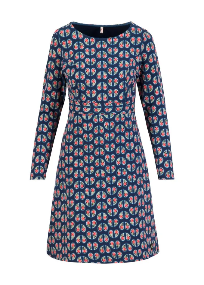 Blutsgeschwister Shift Dress Home Sweet Home Blue Women Dresses