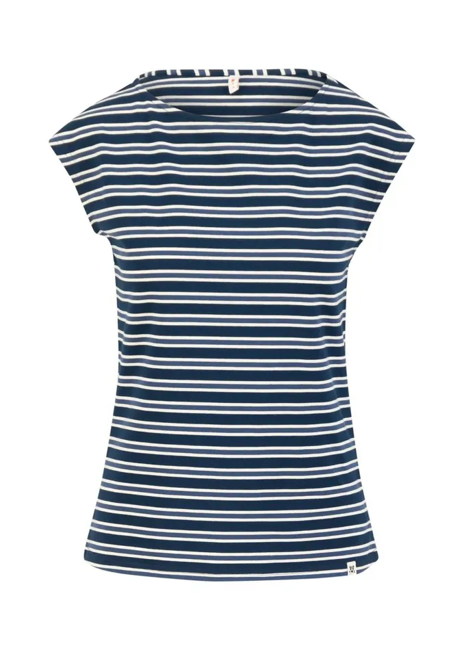 Blutsgeschwister Sleeveless Top Boxy Babe Blue Women Tops