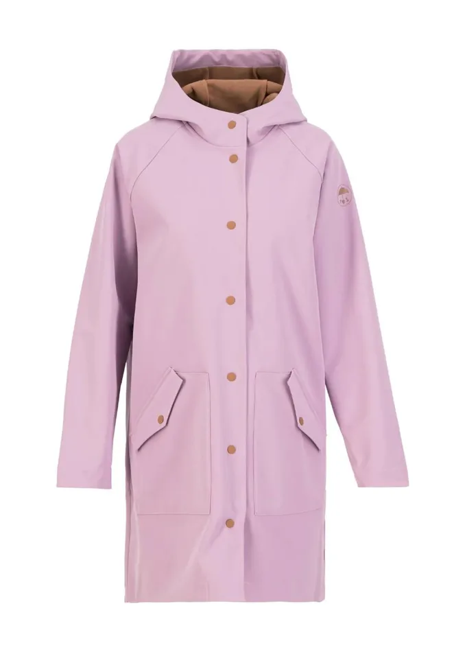 Blutsgeschwister Soft Shell Jacket Softfriese Purple Women Jackets and Coats