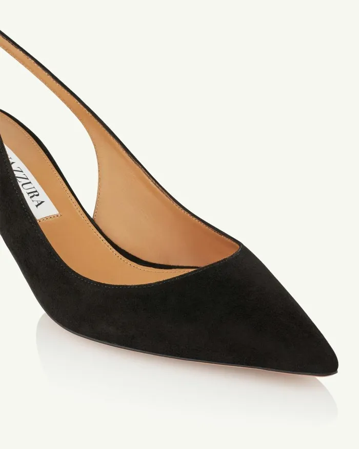 Bow Tie Pump 50 Black Women Aquazzura Pumps