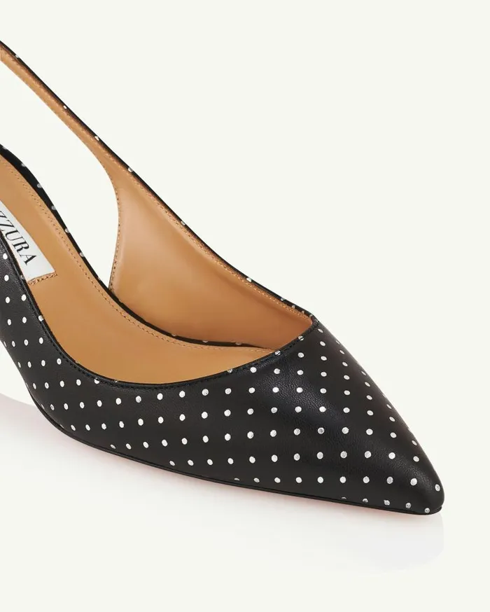 Bow Tie Pump 50 Black Women Aquazzura Pumps