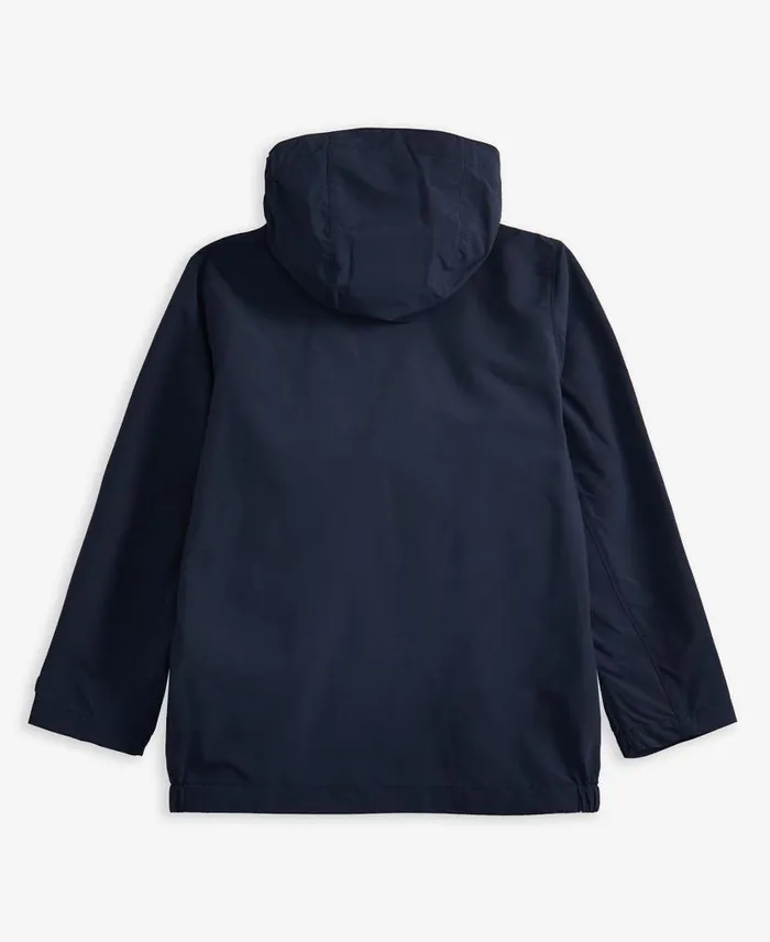 Boys039 Quay Showerproof Jacket Classic Navy Kids Barbour Jackets