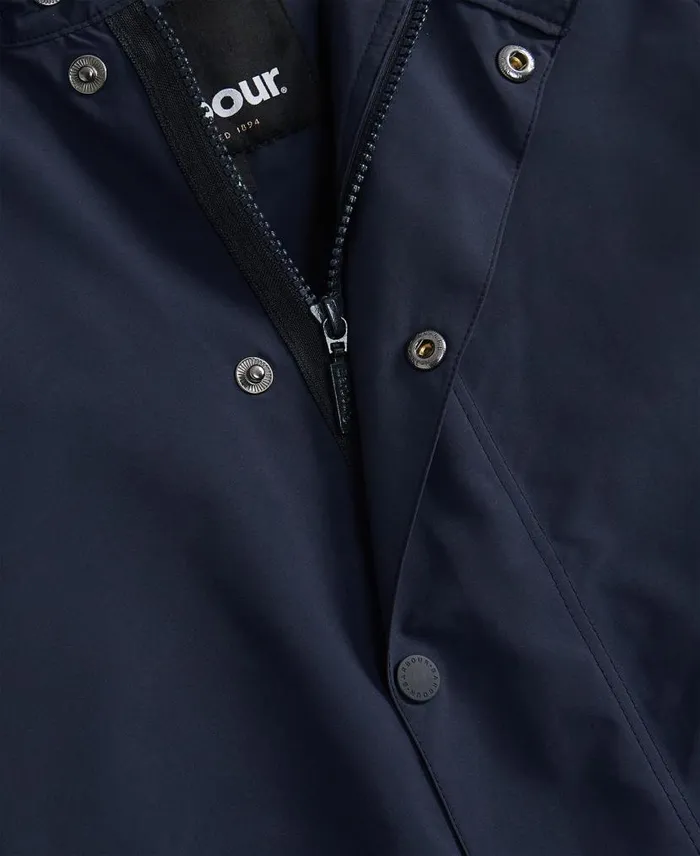 Boys039 Quay Showerproof Jacket Classic Navy Kids Barbour Jackets