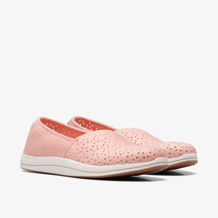 Breeze Emily Peach Women Clarks Flats